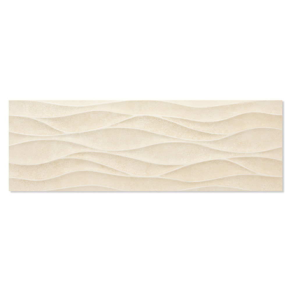 Kakel Yaiza Brisa Beige Matt-Relief 25x75 cm